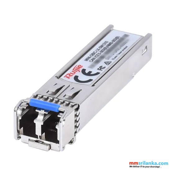 Ruijie MINI-GBIC-LX-SM1310 1000BASE-SX SFP 1310-nm 10-km DDM Duplex LC SMF Optical Transceiver Module (3Y)